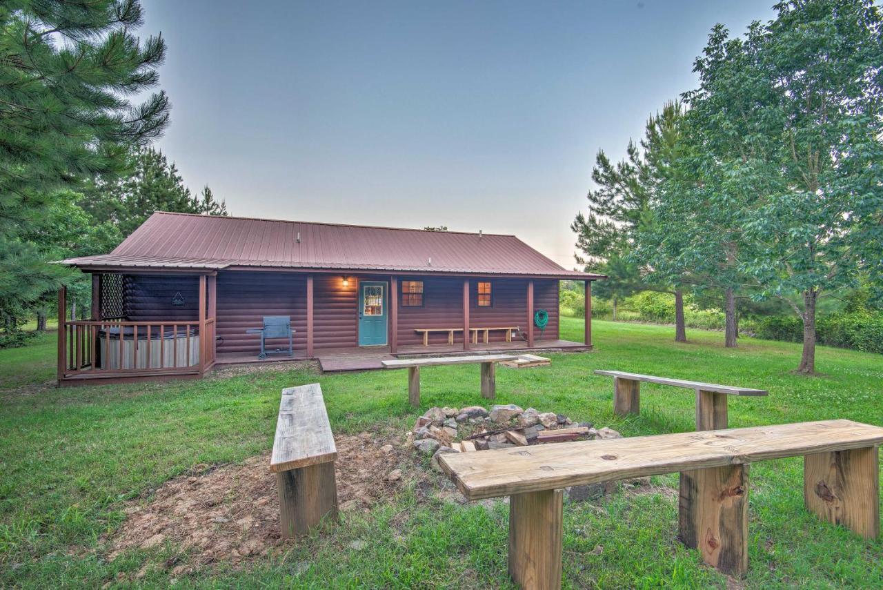 Broken Bow Starlight Cabin With Private Hot Tub! Exterior photo